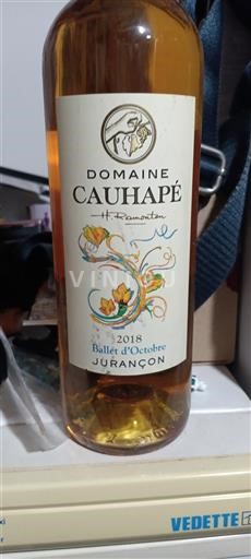 South West Jurançon Domaine Cauhapé Ballet d'Octobre 2018