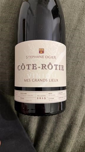 Rhône Valley Côte-Rôtie Stéphane Ogier Mes Grands Lieux 2015