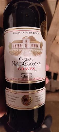 Burdeos Graves Château Haut-Gramons 2021