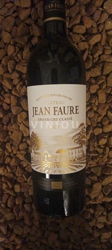 Bordeaux Saint-Émilion Grand Cru Château Jean Faure grand cru classé 2020