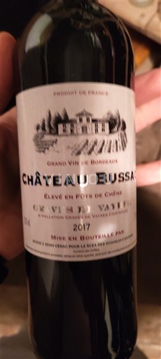 Burdeos Côtes-de-bourg Château Bussac 2017