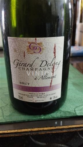 Champagne Șampanie Gérard Delong Prestige Nemilésimat