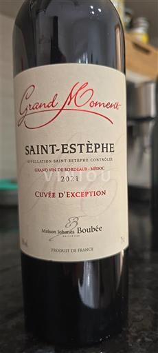 Bordeaux Saint-Estèphe Maison Johanes Boubée d'Exception 2021