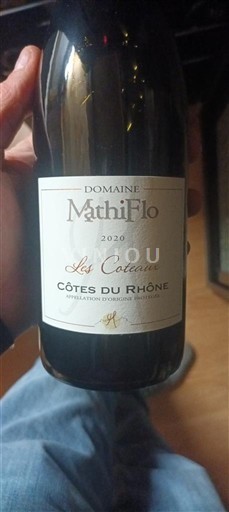 Valle del Rodano Côtes-du-Rhône Domaine Mathiflo Les Coteaux 2020