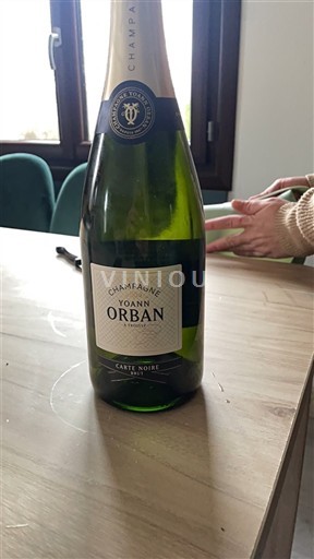 Champagne Yoann Orban Carte Noire Non Millésimé