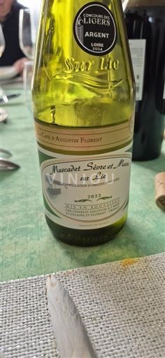 Vallée de la Loire Muscadet-sèvre-et-maine La Cave d'Augustin Florent Sur Lie 2023