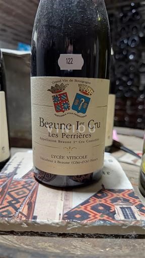 Burgundi Beaune Premier Cru Lycée Viticole Les Perrières 2010