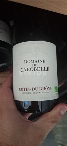Rhônen laakso Côtes-du-rhône Domaine Carobelle 2021