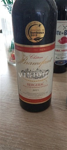 Sydväst Bergerac Château Bramefant 2011