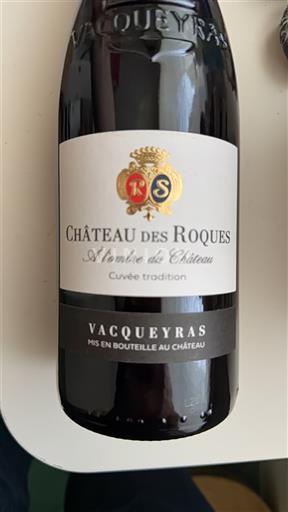 Valle del Ródano Vacqueyras Château S Roques tradition 2022