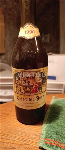 Jura Côtes-do-jura Domaine Bourgeois -Plainoiseau 1990