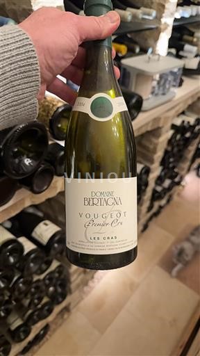 Bourgogne Vougeot Premier Cru Domaine Bertagna Les Cras 2004