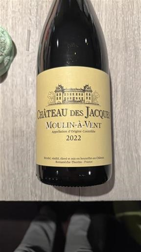 Beaujolais Moulin-à-vent Château S Jacques 2022