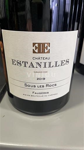 Linguadoca Faugères Château Estanilles Sous les Rocs 2019