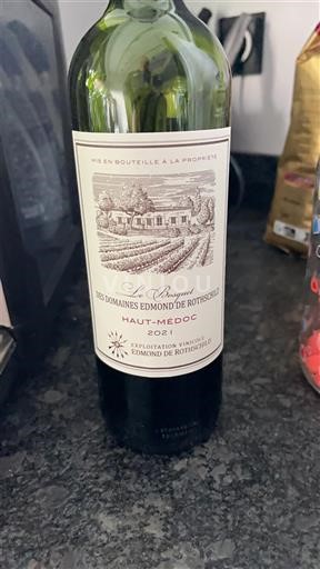 Bordeaux Haut-Médoc Domaine Les Domaines Edmond de Rothschild Le Bouquet 2021