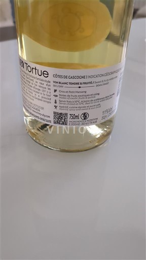 Zuidwest-Frankrijk Côtes de Gascogne Tortue Niet-geïntegreerd