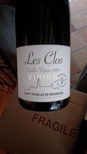 Vallée de la Loire Saint-Nicolas-De-Bourgueil Les Clos Vieilles Vignes 2024