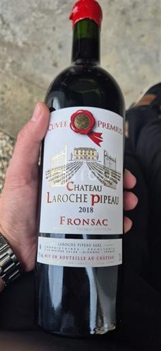 Bordeaux Fronsac Château Laroche Pipeau Premium 2018