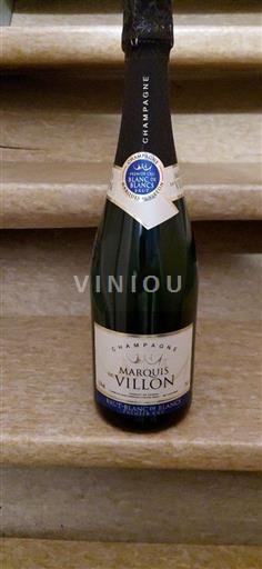 Champagne Marquis de Villon Blanc de Blancs Niet-geïntegreerd