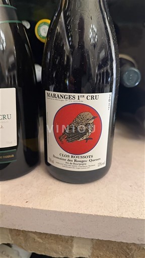 Burgundija Maranges Premier Cru Domaine S Rouges-Queues Clos Roussots 2017