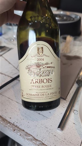 Jura Arbois Domaine La Pinte Terre Rouge 2004