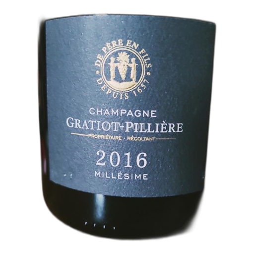 Champagne Gratiot-Pillière 2016