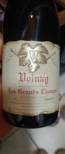 Bourgondië Volnay Domaine Bitouzet-Prieur Les Grands Champs 2023