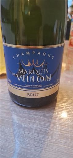 Champanhe Marquis de Villon Não Sazonado