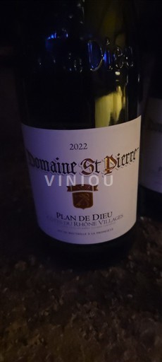 Rhône-dalen Ikke specificeret Domaine St Pierre 2022