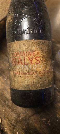 Rhônen laakso Châteauneuf-du-Pape Château Nalys 2009