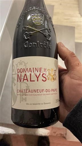 Valle del Ródano Châteauneuf-du-Pape. Château Nalys 2009