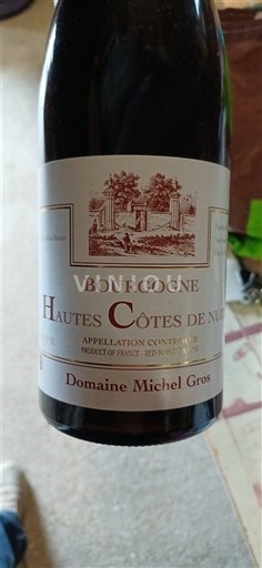 Burgundy Hautes Côtes de Nuits Domaine Michel Gros 2015