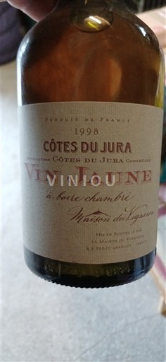 Jura No se traduce. Maison du Vigneron 1998