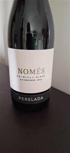 Katalonien Empordà Perelada Només Garnatxa Negra 2023