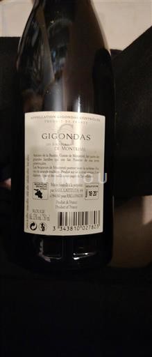 Vallée du Rhône Gigondas Montulieu Non Millésimé