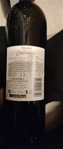 Languedoc Fitou Condamine Réserve Neročník
