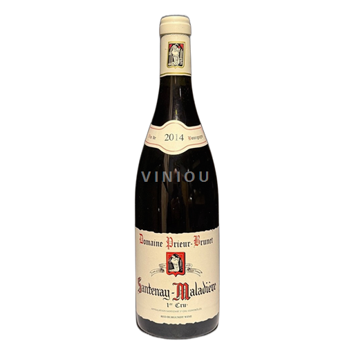 Wines Rouge sec Maladiière Domaine Prieur-Brunet 2014 France Burgundy Santenay AOC Premier Cru