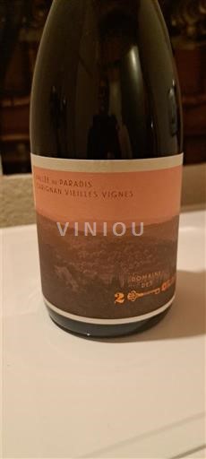 Languedoc Corbières Domaine S 2 Ânes Vallée du Paradis Corbières Vieilles Vignes 2022