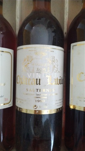 Bordeaux Sauternes Château Laville 1990