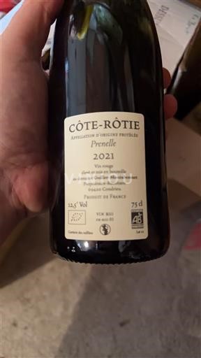 Vallée du Rhône Côte-rôtie Earl du Monteillet - Stéphane Montez Prenelle 2021