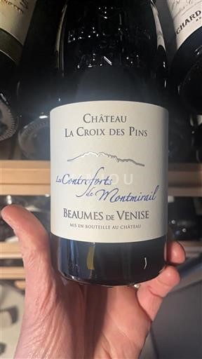 Rona dolina Beaumes de Venise Château La Croix des Pins Les Contreforts de Montmirail 2023