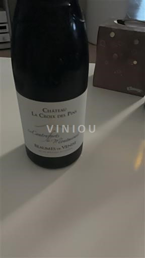 Thung lũng Rhône Beaumes de Venise Château La Croix des Pins Les Contreforts de Montmirail 2023