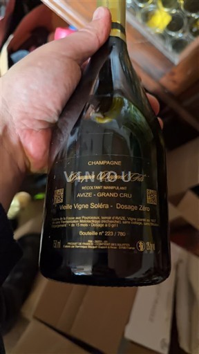 Champagne Grand Cru Bouquin Dupont Fils Vieille Vigne Soléra - Dosage Zéro Icke årgångsbetecknad