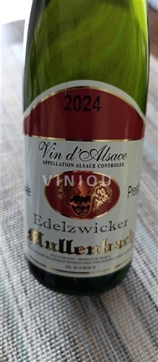 Alsacia Mullenbach Edelzwicker 2024