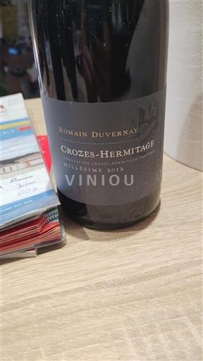 Vallée du Rhône Crozes-hermitage Romain Duvernay 2012