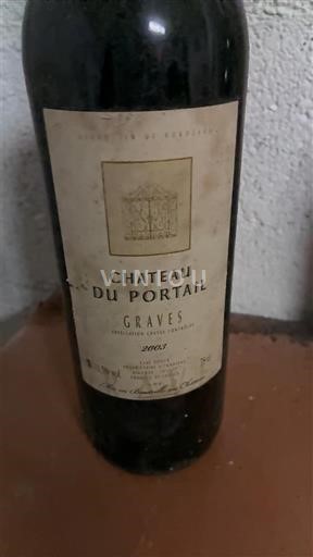 Bordeaux Graves Château Portail 2003