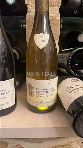 Burgund Chassagne-Montrachet Premier Cru Jean-Claude Bachelet et Fils Blanchot Dessus 2008