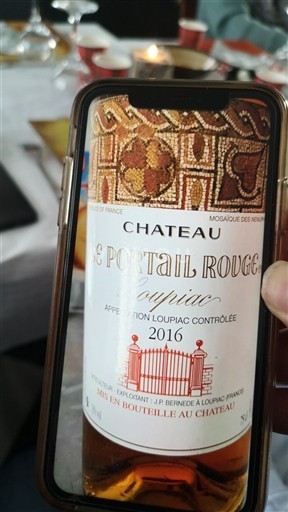 Bordeaux Loupiac Château Le Portail Rouge 2016