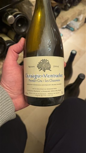 Burgundy Chassagne-Montrachet Premier Cru Domaine Ramonet Premier Cru - Les Chaumées 2004