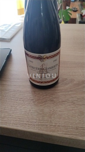 Borgonha Latricières-chambertin Grand Cru Jean Grivot 1992